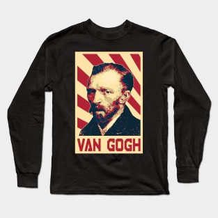 Van Gogh Retro Long Sleeve T-Shirt